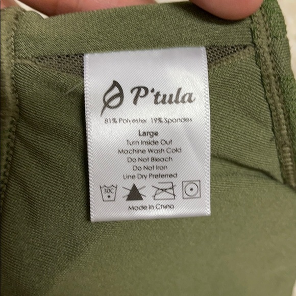 P’tula Ann racer back sports bra - Picture 6 of 9